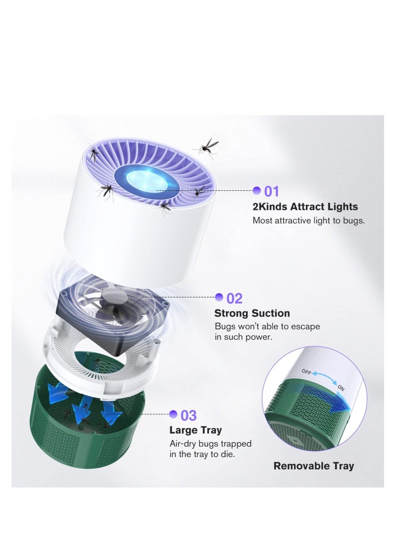 Mosquito Killer Lamp, Electric Indoor & Outdoor Trap, Efficient Zapper for Home Use, Insect Fruit Fly Trap