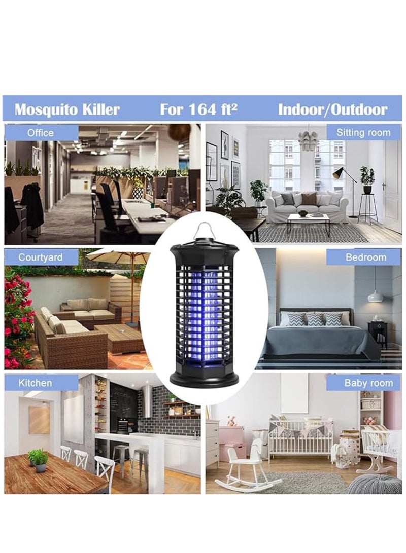 Electric Mosquito Killer, Powerful Insect Killer, Mosquito Zappers, Mosquito Trap with Electronic UV Lamp for Home, Bedroom, Kitchen, Office