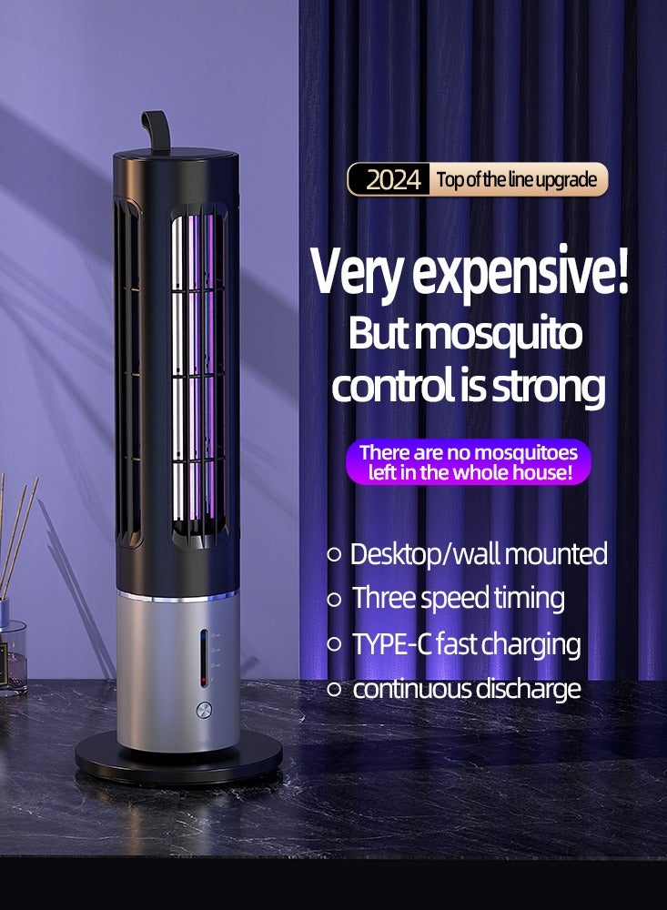 New Multi-Function Mosquito Killer Lamp Electric Shock Type Home Outdoor Portable Support Type-c Charging