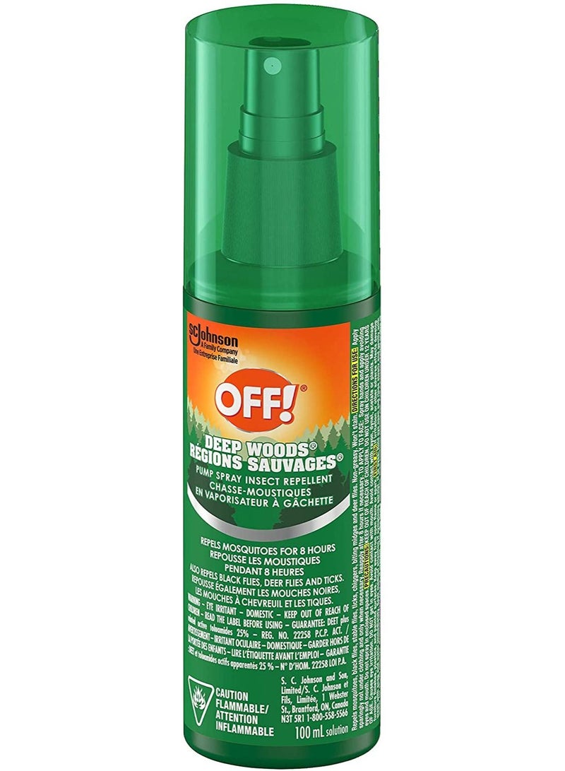 OFF Deep Woods Insect Repellent Spray (100ml)