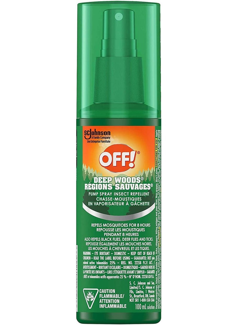 OFF Deep Woods Insect Repellent Spray (100ml)