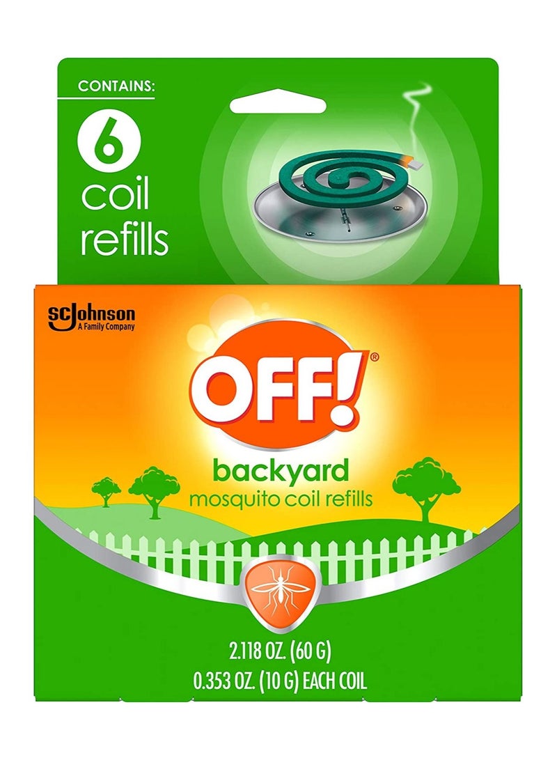 Backyard Mosquito Repellent Coil Refills Perfect for Outdoor Patios