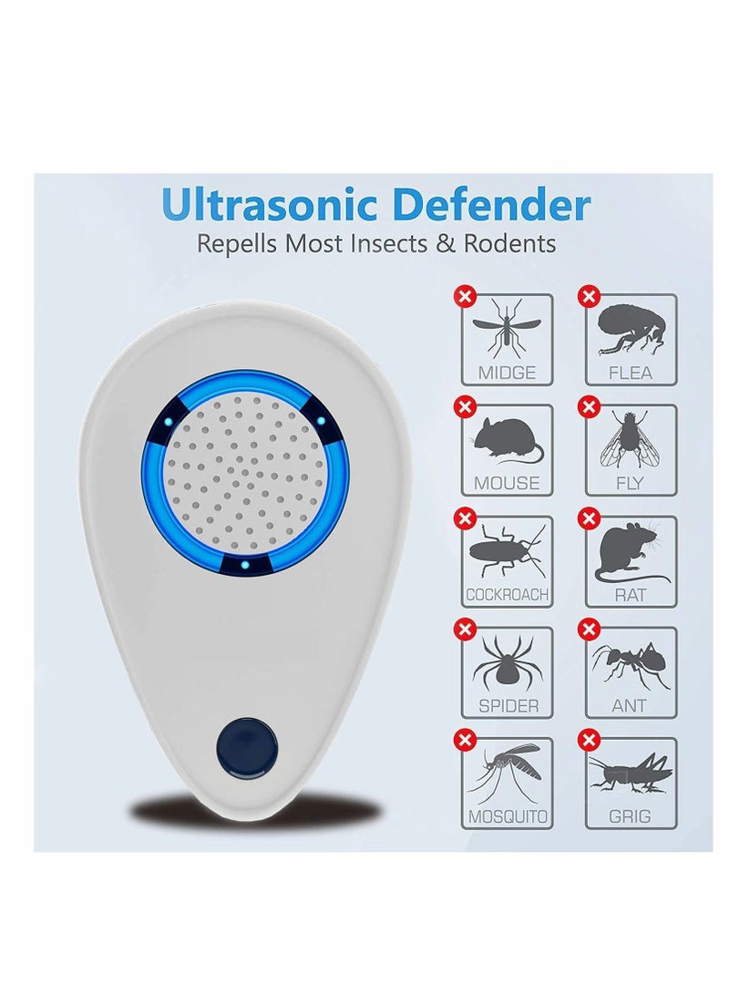 Ultrasonic Pest Repeller(4 Pack)