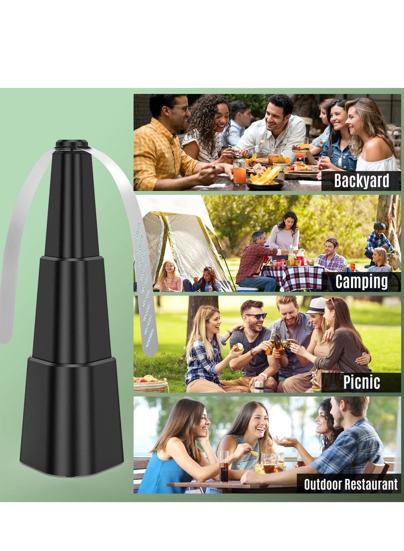 Fly Repellent Fan for Tables, Portable Picnic Table Indoor Outdoor Keep Deter Flies Mosquitos Away from Your Food and Family 1 Pcs