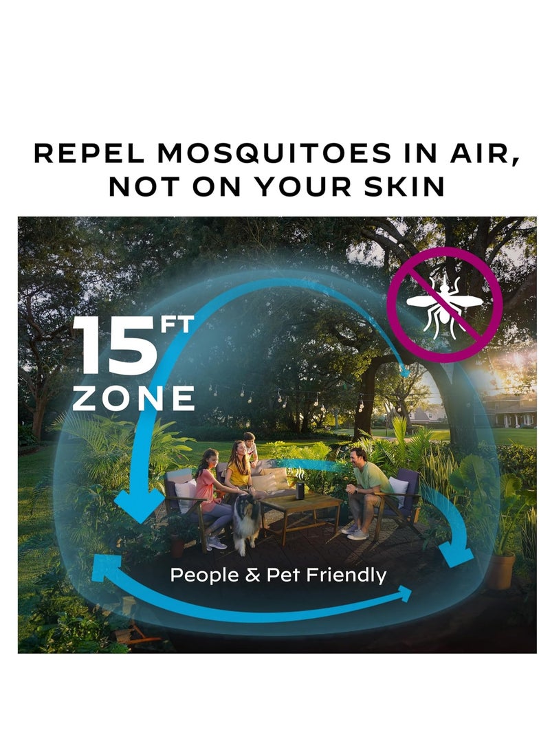 Thermacell Mosquito Repellent Refills; Compatible with Any Fuel-Powered Thermacell Repeller; Highly Effective, Long Lasting, No Spray or Mess; 15 Foot Zone of Mosquito Protection