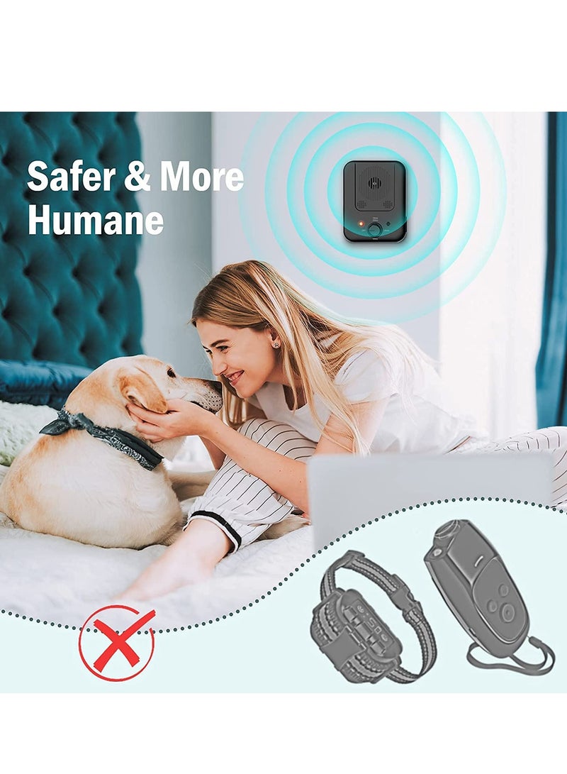 Dog Anti Barking Device, 3 Frequencies Sensitivities Auto Dog Barking Deterrent Devices,33FT Dog Barking Control,Ultrasonic Stop Dogs Barking Pet Gentle Anti Barking Device Dogs Training