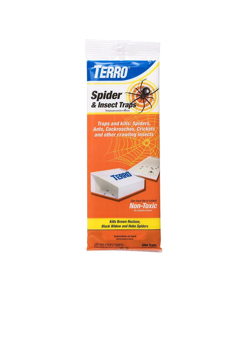 Terro Spider and Insect Trap, Clear, Multicolor