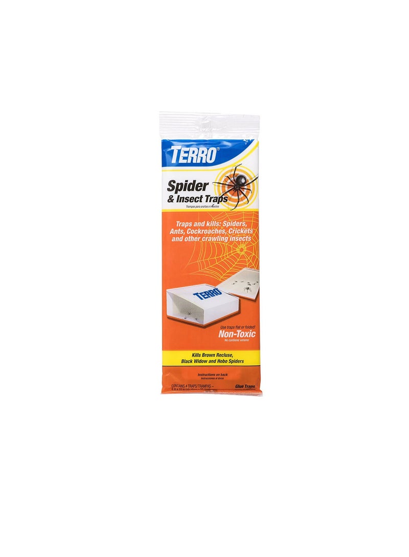 Terro Spider and Insect Trap Clear Multicolor