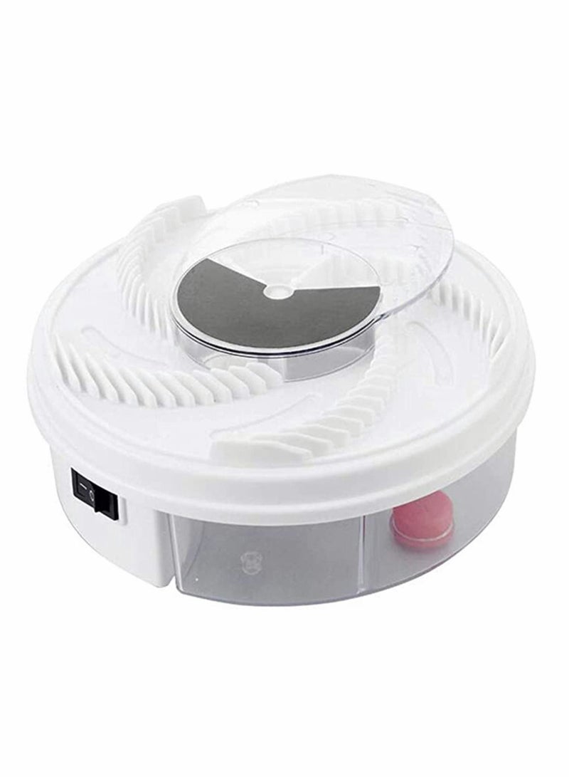 Fly Trap Revolving Electronic Fly Trap, USB Powered Automatic Silent Fly Catcher Device Suitable for restaurants, hotels & families