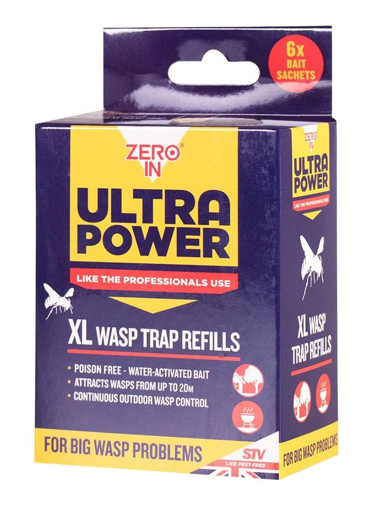 Zero In Ultra Power Xl Wasp Trap Refill