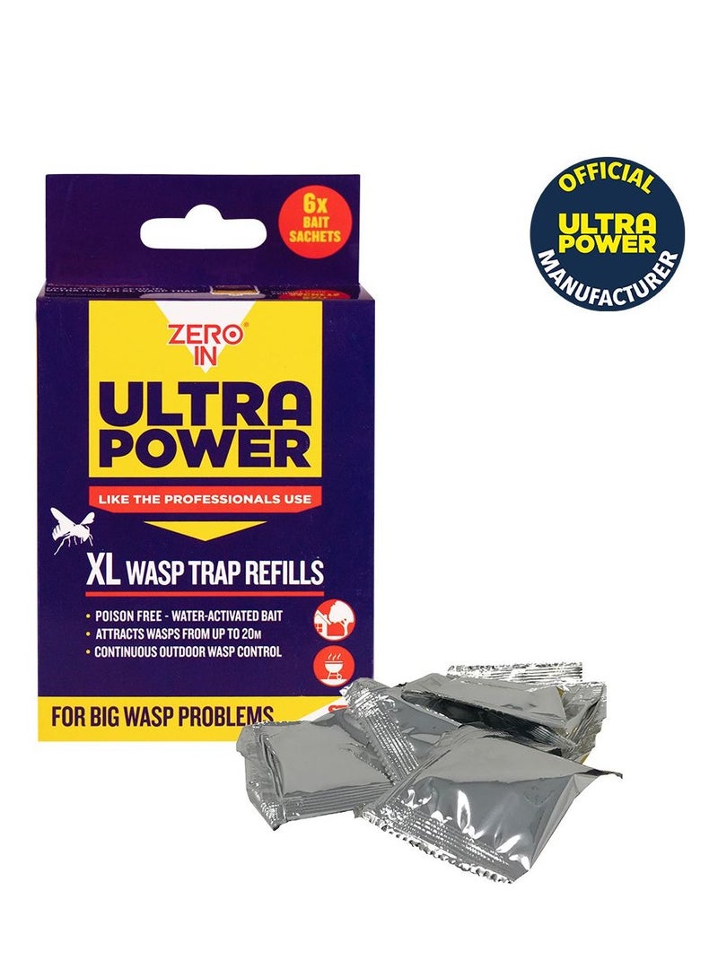 Zero In Ultra Power Xl Wasp Trap Refill