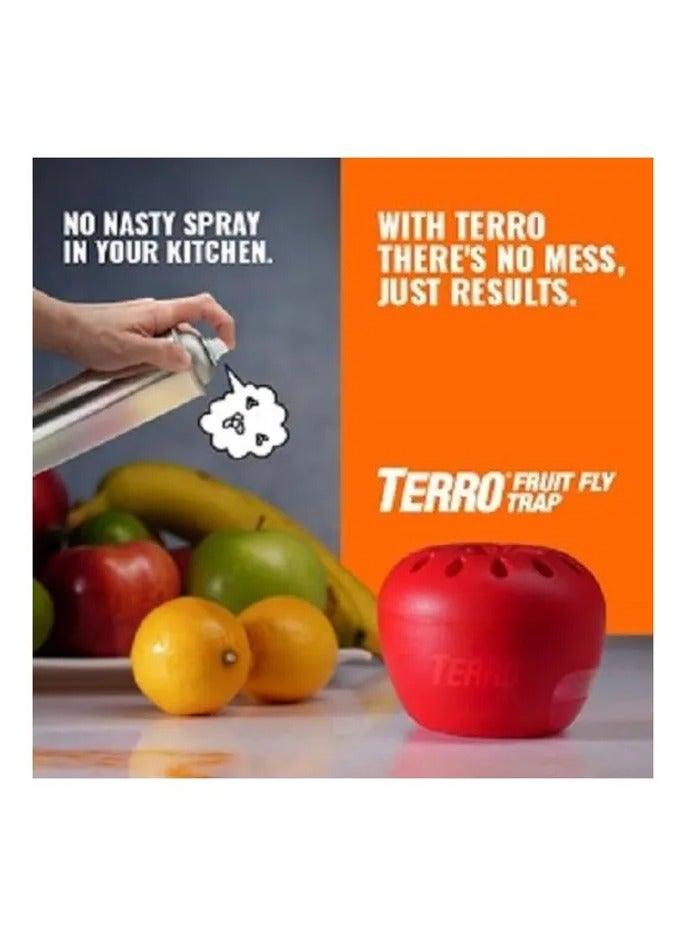 TERRO FRUIT FLY TRAPS, 2-PK