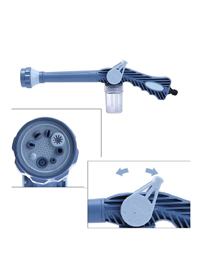 Ez Jet Water Cannon 8 In 1 Multifunctional Home Garden Car Cleaning Spray Gun Blue