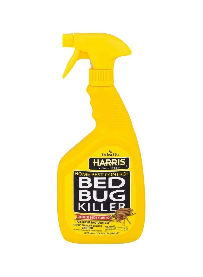 HARRIS Bed Bug Killer Spray 32 Fl Oz