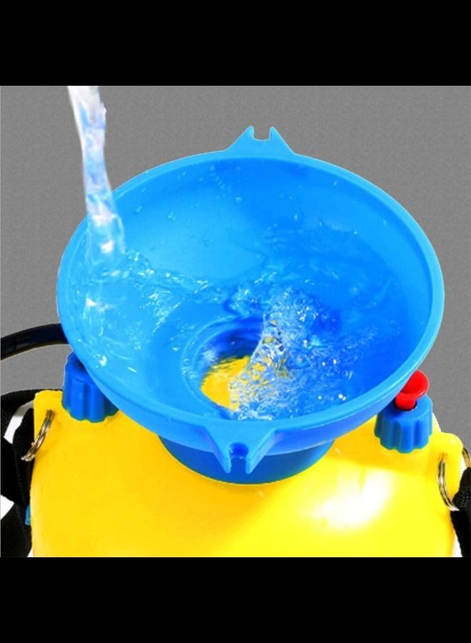 Garden Sprayer Pump Pressure Spray Bottle Watering Can with Shoulder Strap