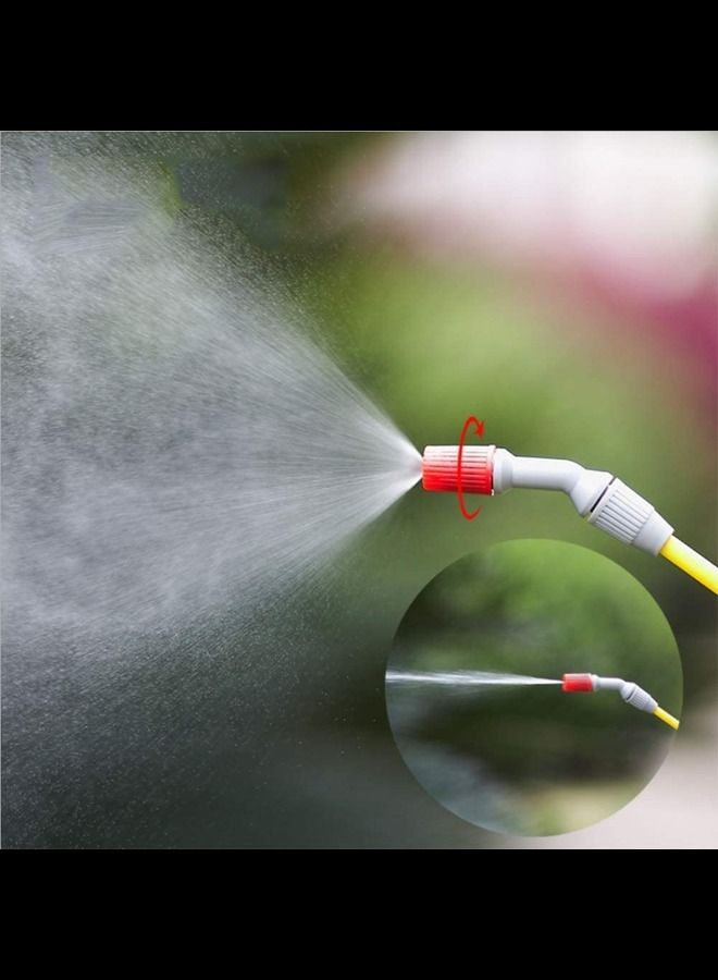 Garden Sprayer Pump Pressure Spray Bottle Watering Can with Shoulder Strap