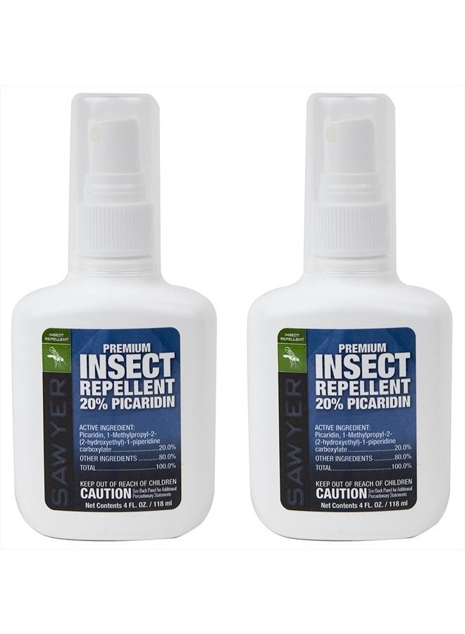 SP5442 Picaridin Insect Repellent, 4 Fl Oz (Pack of 2) - Packaging May Vary