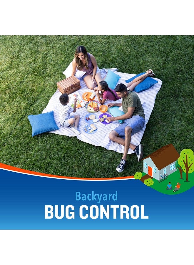 Backyard Bug Control Spray Concentrate Mosquito Repellent Kills Mosquitoes Fleas & Listed Ants 32 Fl Ounce