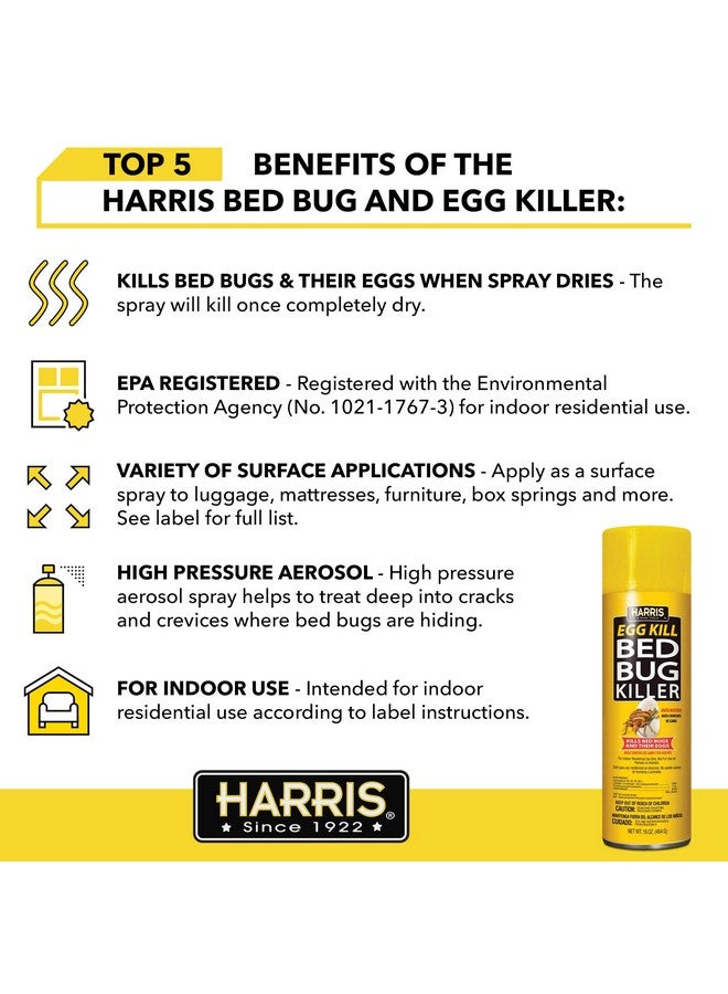 Bed Bug And Egg Killer 16Oz Aerosol Spray