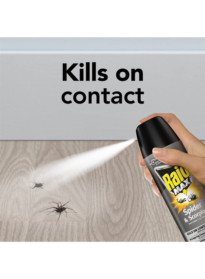 Spider and Scorpion Killer, Kills spiders, scorpions, roaches, ants, Waterbugs, earwigs, 12 oz