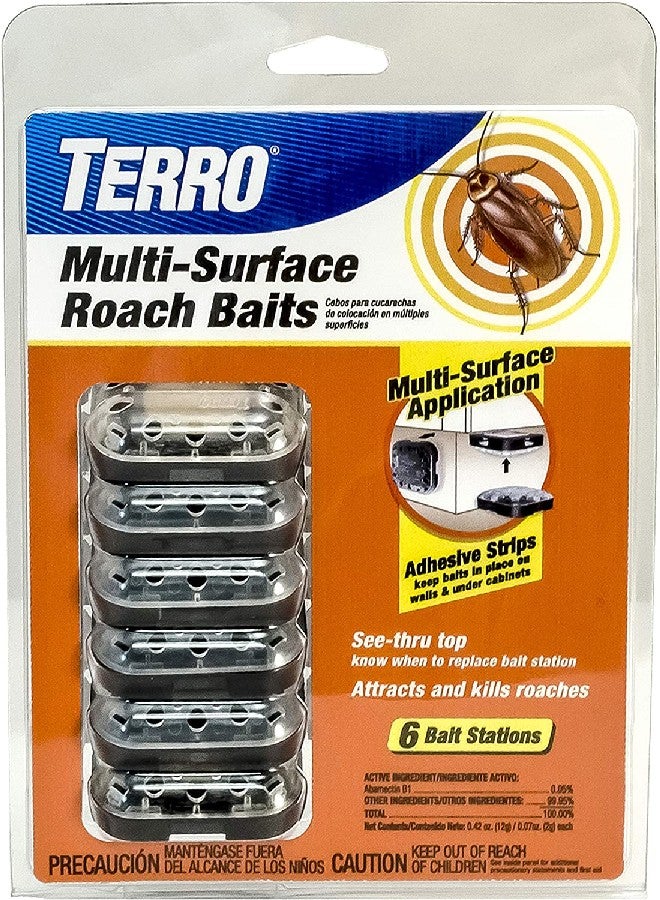 Terro Roach Bait, 6-Pk.