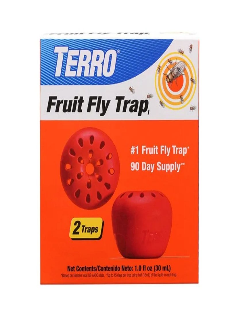 Terro Fruit Fly Traps, 2-Pack