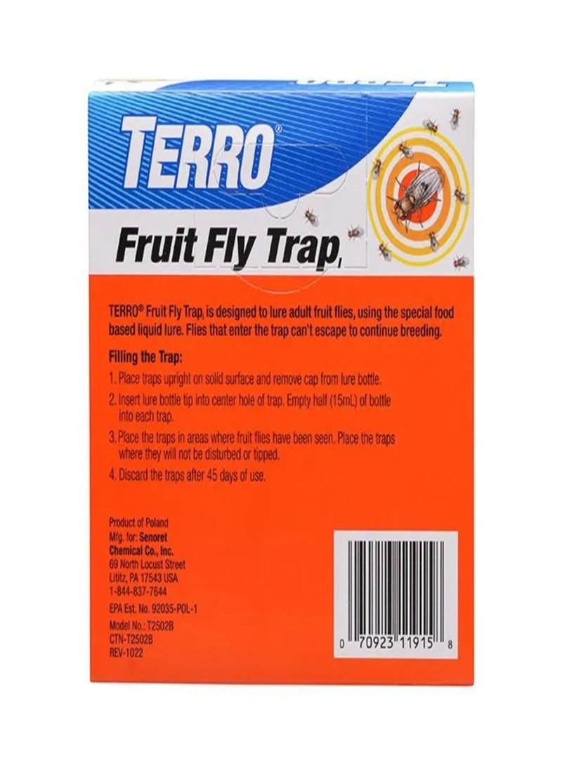 Terro Fruit Fly Traps, 2-Pack