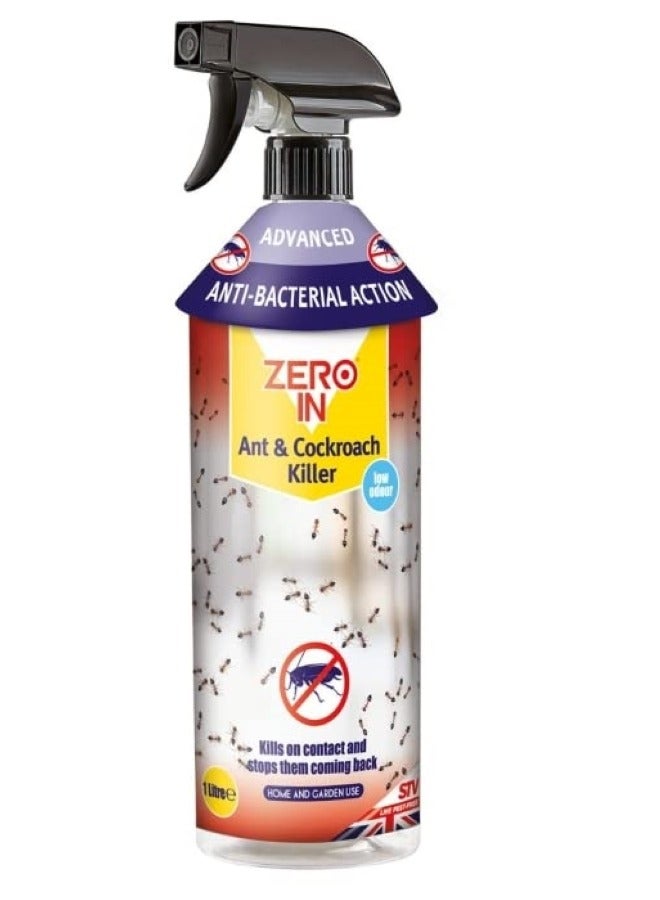 Zero In Ant & Cockroach Killer Spray 1 Litre