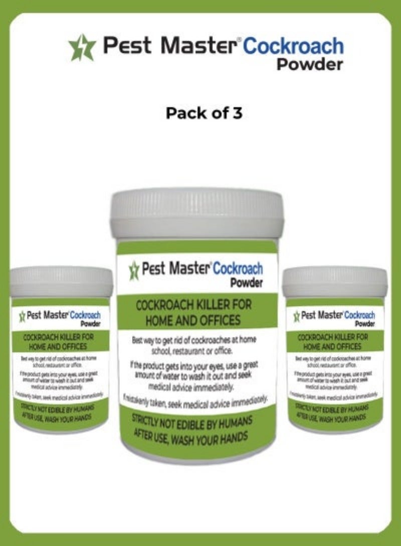 Cockroach Powder Keeping Your Home Roach-Free Pack Of 3