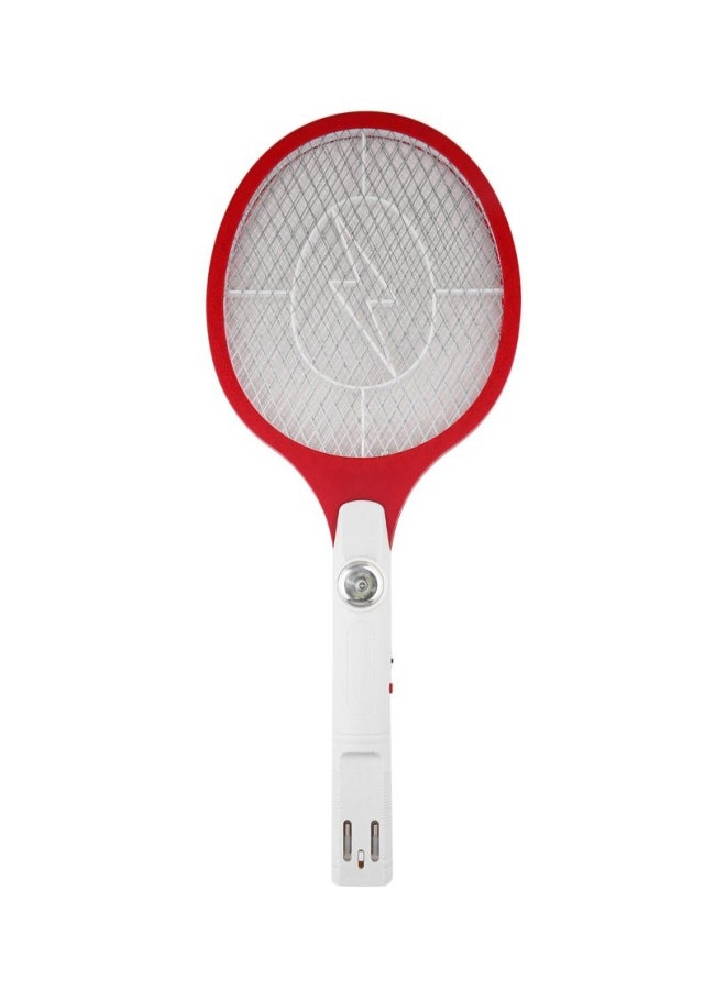 Electronic Mosquito Swatter Racket Red/White 510x210x36mm