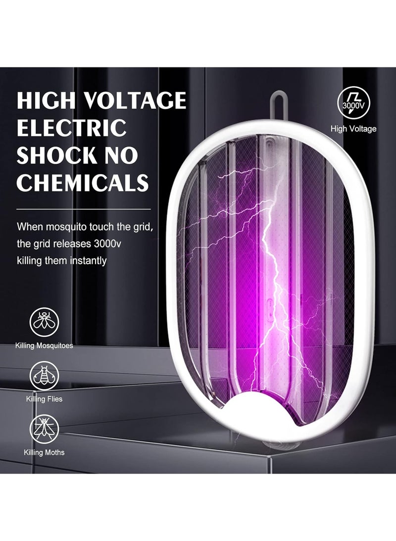 Folding Electronic Mosquito, Mosquito Killer Machine Racket bat for Home with UV lamp Trap with Intelligent Light Control.