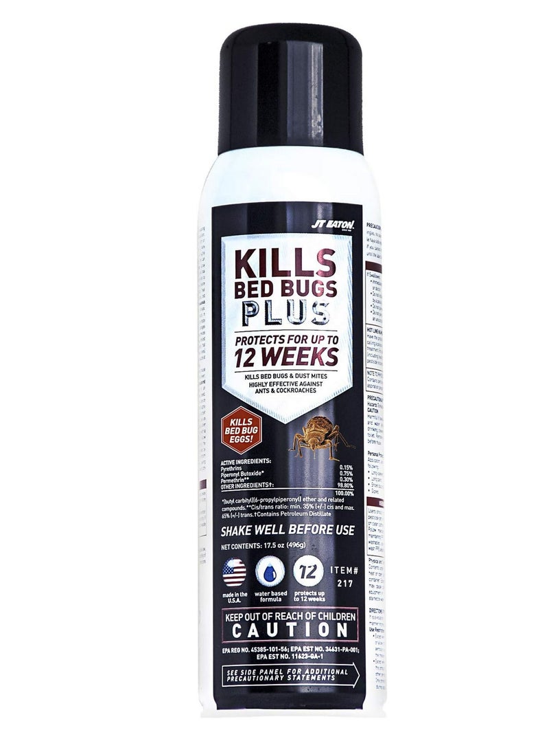 Kills Bed Bugs Plus Aerosol Insect Spray 496 G