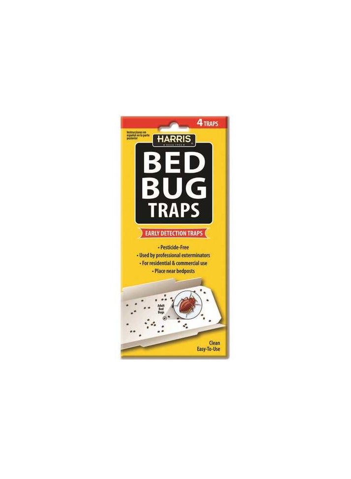 Harris Bed Bug Trap Harris Pack Of 4 traps.