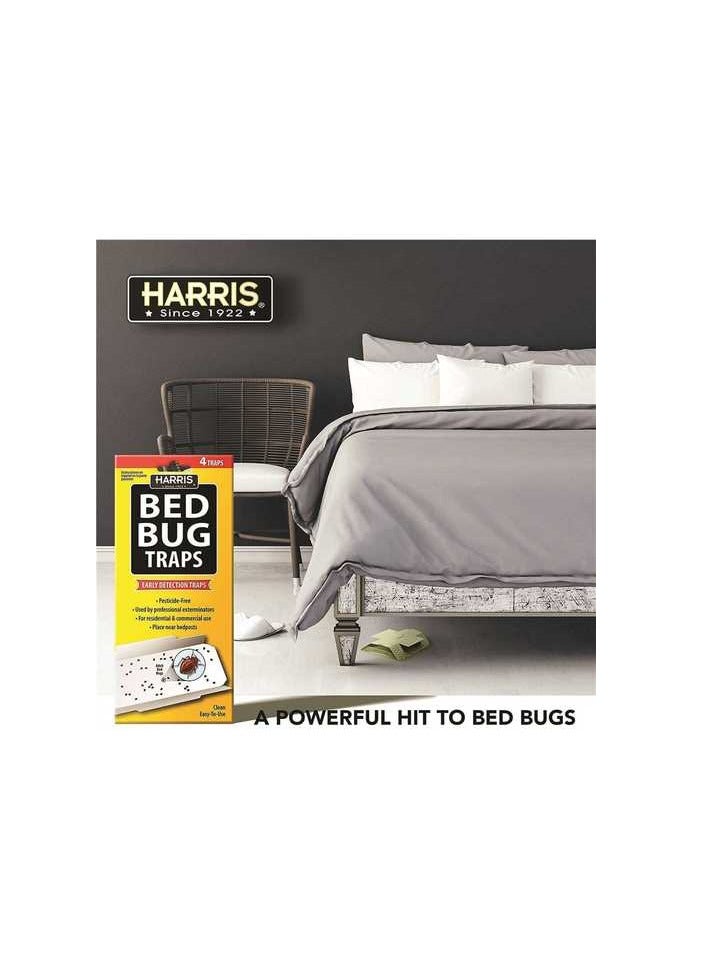 Harris Bed Bug Trap Harris Pack Of 4 traps.