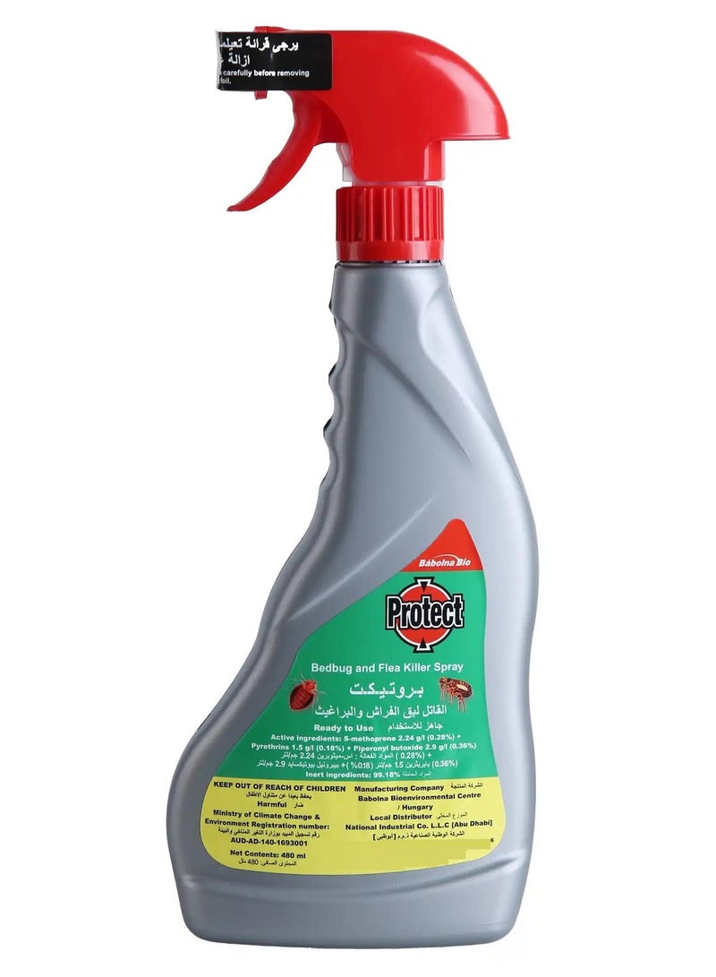 Bedbug And Flea Killer Spray 480 ML