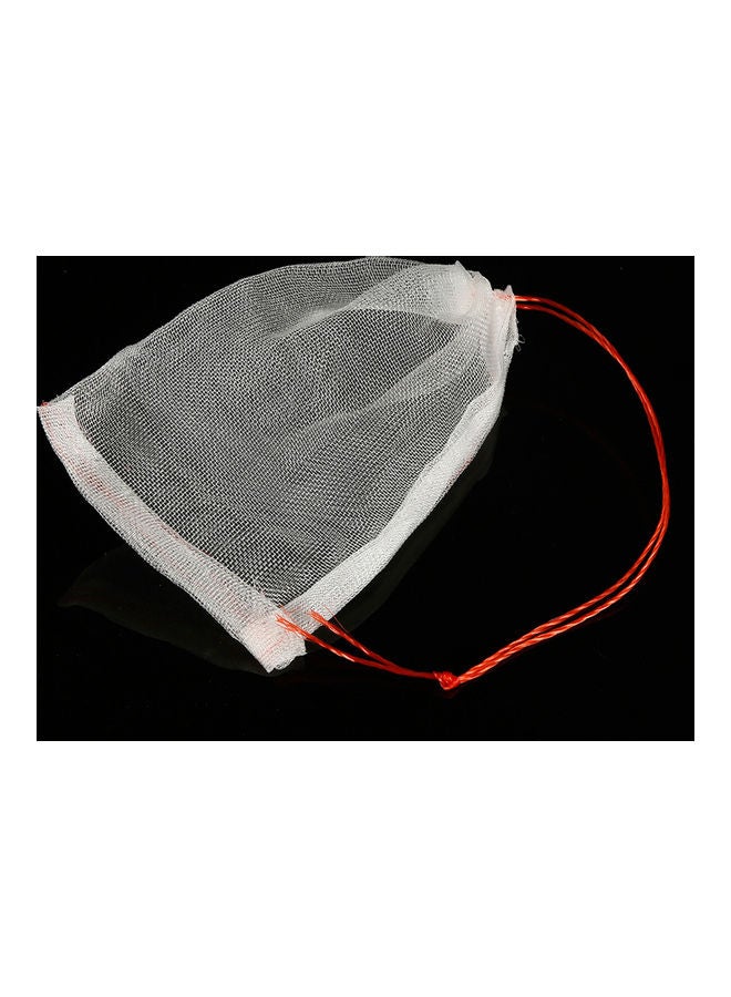 50-Piece Net Bag Cover Insect Protection White