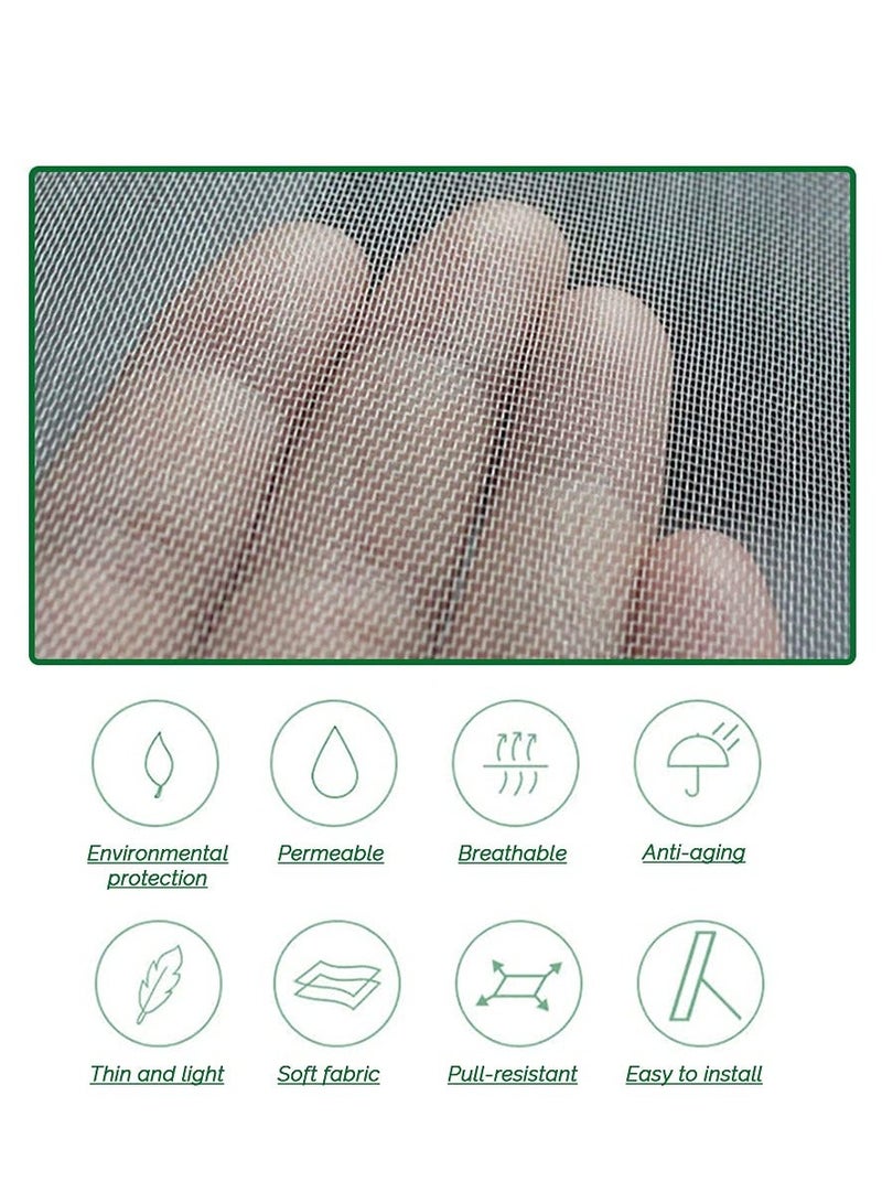 Insect Netting Mesh, Garden Netting for Plants Garden Netting Fine Mesh Insect Netting Vegetable Netting Protection Plant Protection Netting for Vegetables Flowers Fruits Garden Outdoors 2.5 x 10m