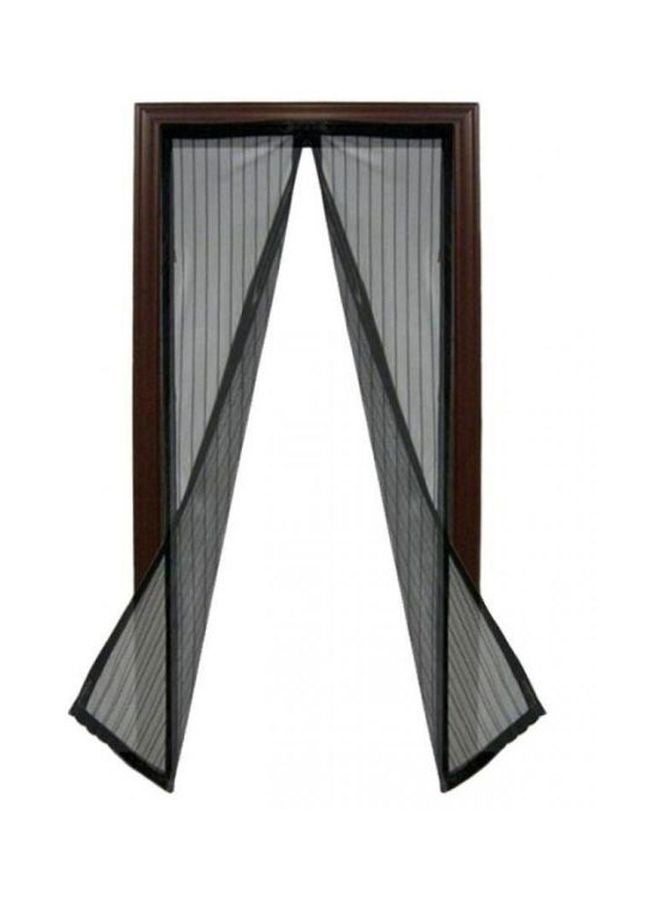 Magic Mesh Screen Door Black 83x19.5inch