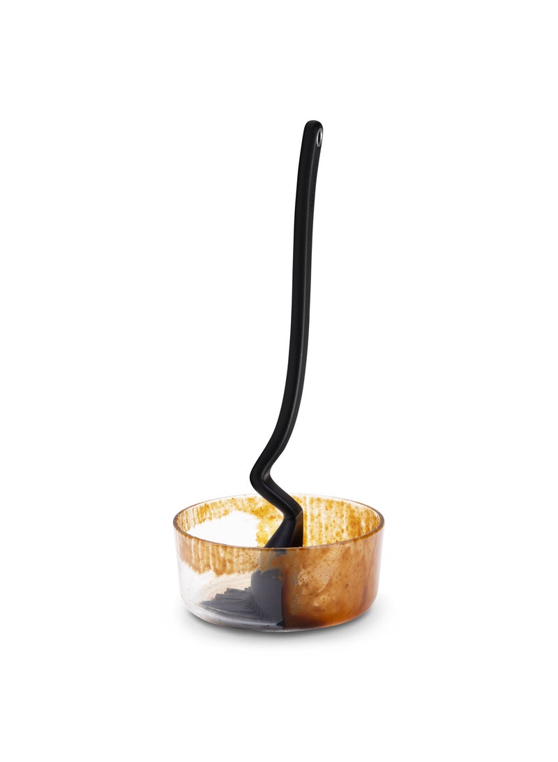 BBQ Brizzle - Scoop Baste Drizzle Brush, Black