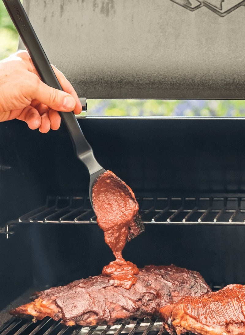 BBQ Brizzle - Scoop Baste Drizzle Brush, Black
