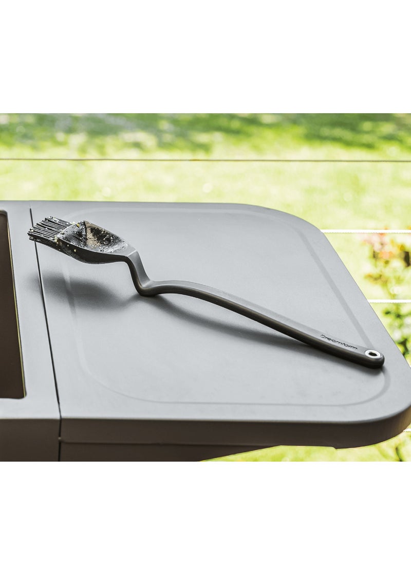 BBQ Brizzle - Scoop Baste Drizzle Brush, Black