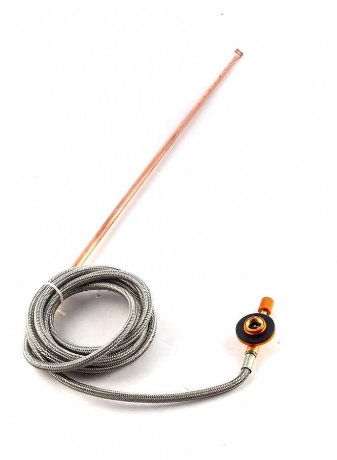 Double Wings Torch Jet With Adjustable Flame Control For Camping & BBQ Grill Tools