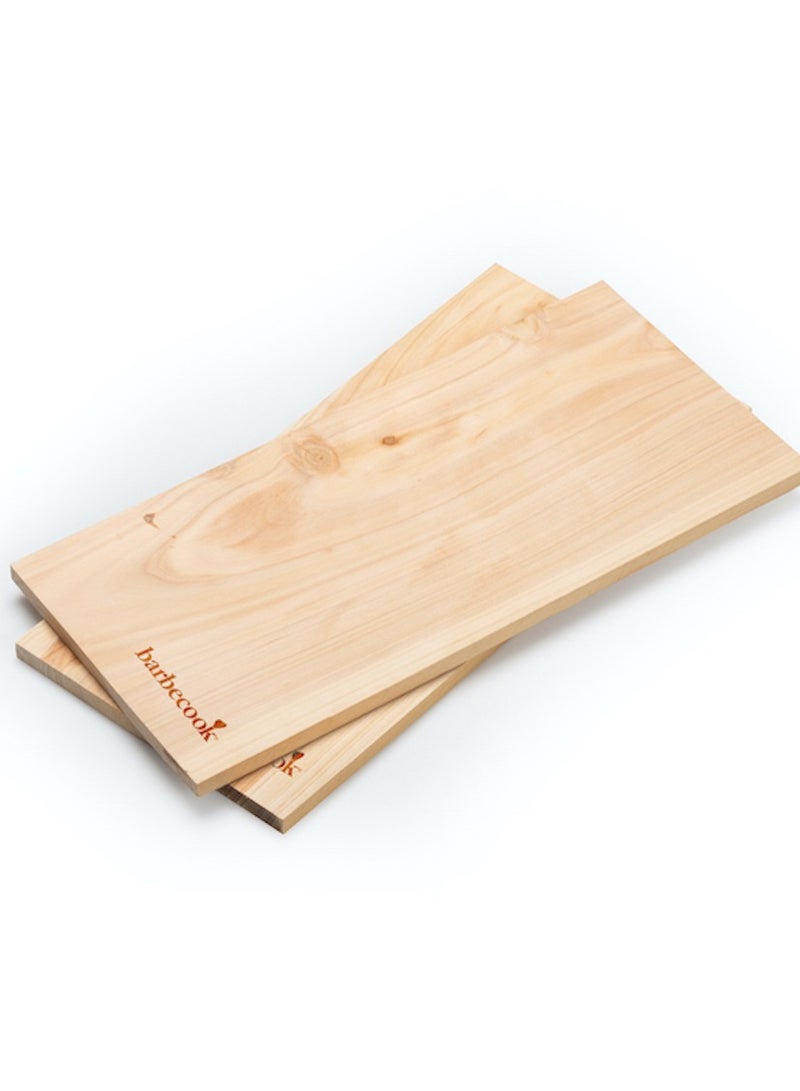 Barbecook set of 2 smoke planks out of beech