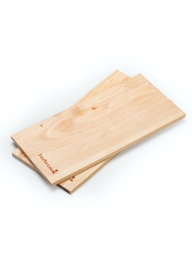 Barbecook set of 2 smoke planks out of alder
