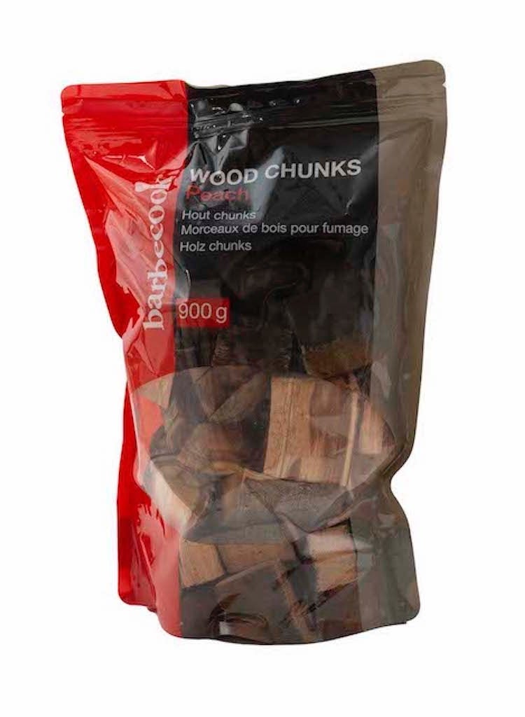 Barbecook wood chunks peach 900g