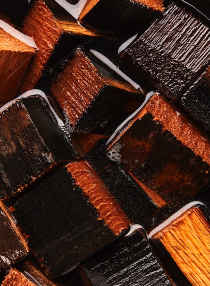 Barbecook wood chunks peach 900g