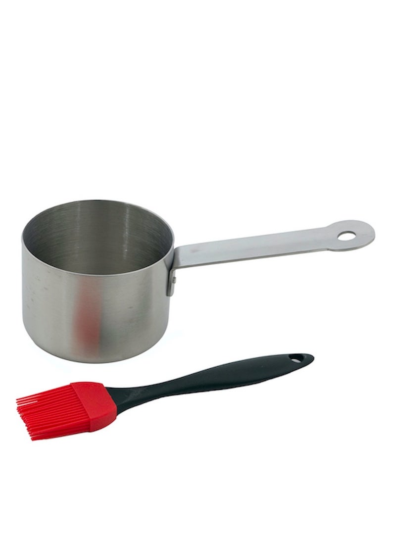 Barbecook saucepot with brush