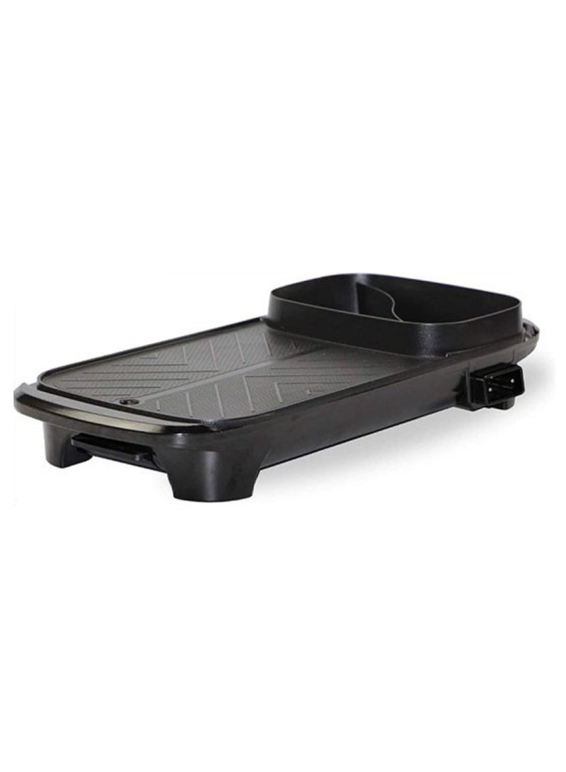 Multifunction Portable Electric Barbeque Grill Smokeless Non-Stick Roasting Barbecue Pan And Hot Pot