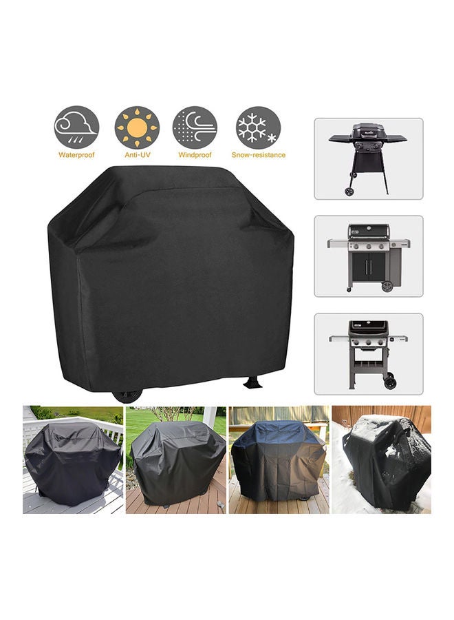 Waterproof  Barbecue Cover Black