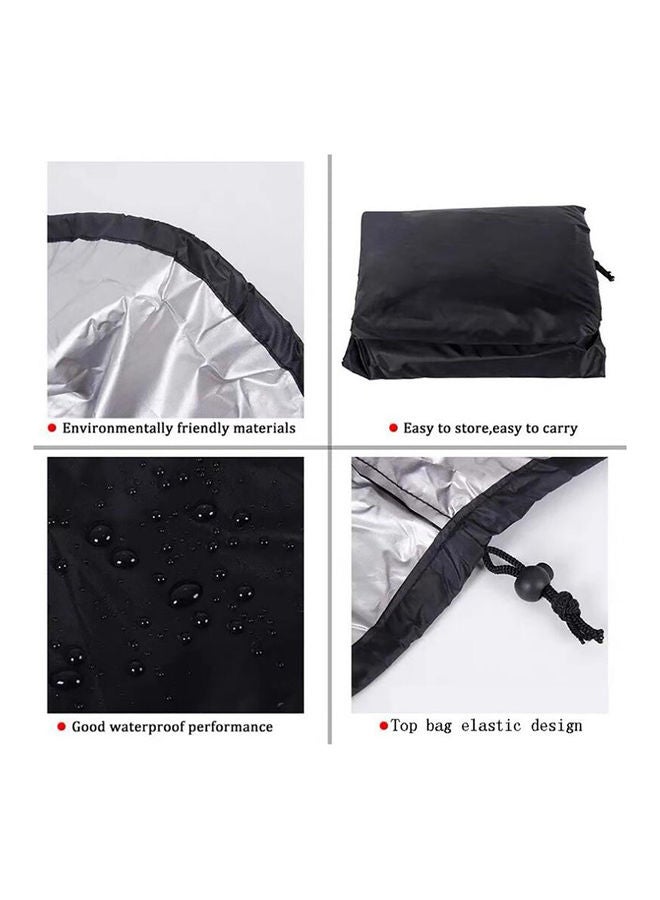 Waterproof  Barbecue Cover Black